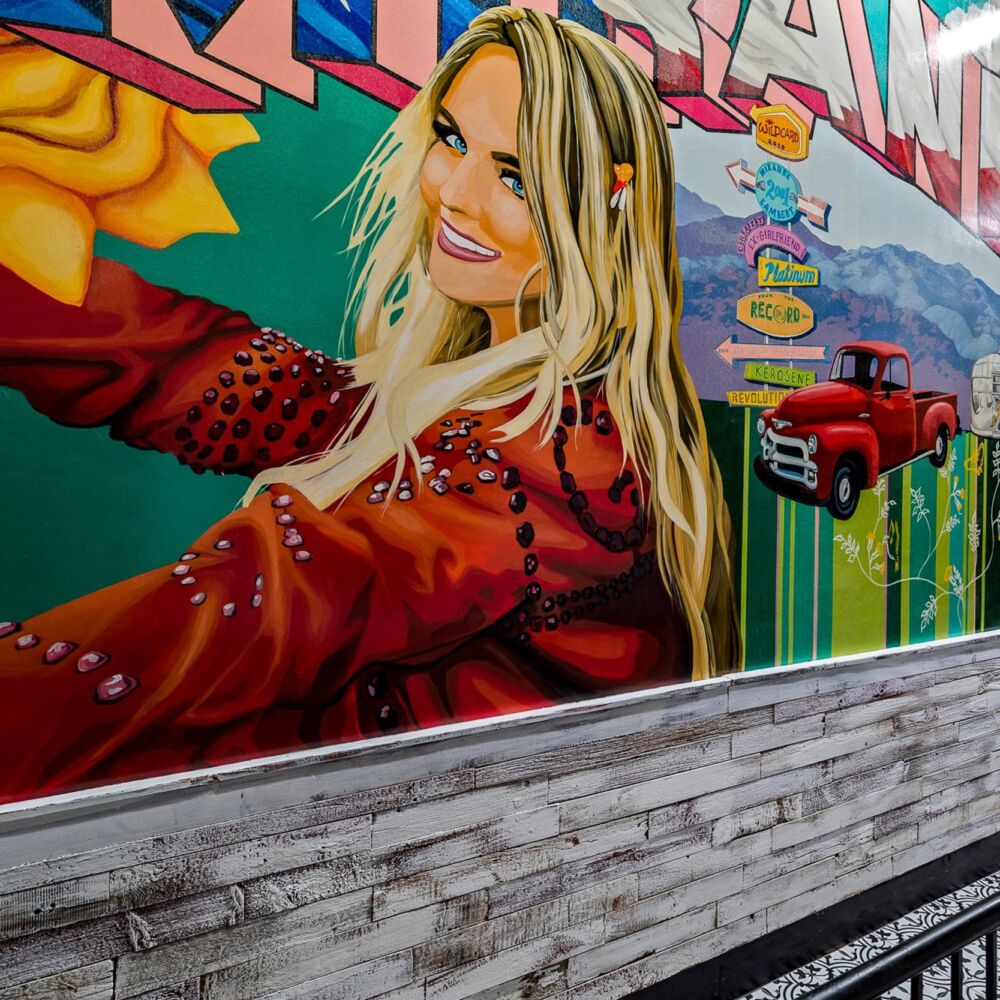 Casa Rosa Restaurant Mural